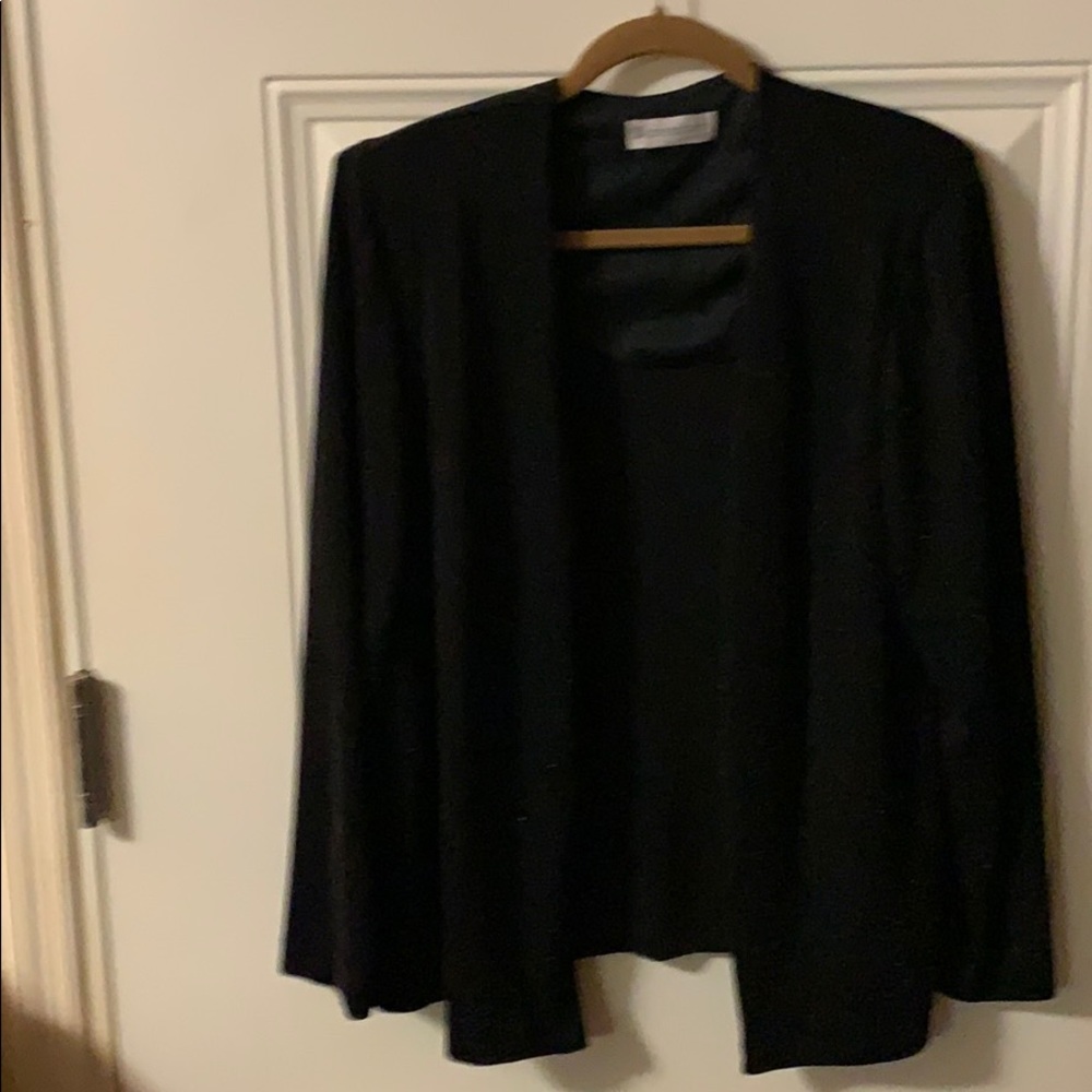 Gorgeous jacket. Black with a sparkle!!
